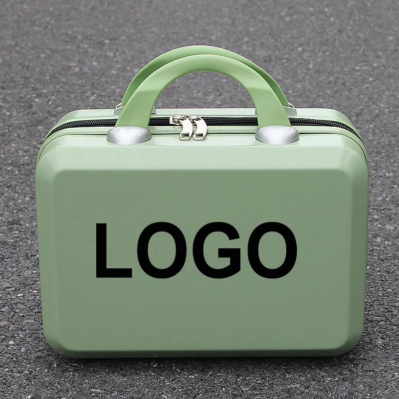 Neceser de viaje con logotipo personalizado para mujer, bolsa de aseo de lujo, ABS/PC, 2023