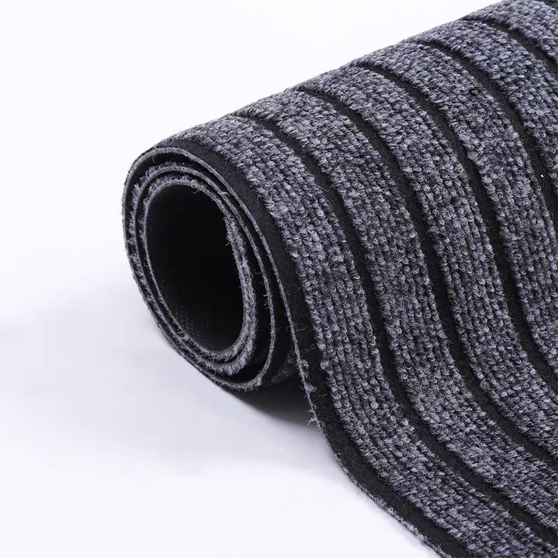 Gris Super absorbant Magique propre Tapis de porte d'entrée
