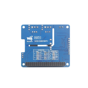 2-Kanal isolierter CAN-Bus-Erweiterungs-HUT für Raspberry Pi Dual-Chips-Lösung, stapelbar für die Erweiterung mehrerer CAN-Kanäle - Product Image 4