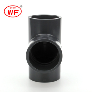 WF 20-315mm UPVC Tee CPVC Tee <strong>PVC</strong> Tee Tube Connector Plastic 3 <strong>Way</strong> Tube Connector for Water Drain Pipe Fitting <strong>PVC</strong>