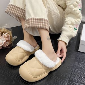 Hot Tốt Nhất Sản Phẩm Bán Chạy 2025 Mùa Đông Mờ Có Thể Tháo Rời Ngoài Trời Của Phụ Nữ Dép Đi Trong Nhà Cho Phụ Nữ Bán Buôn Sang Trọng Trong Nhà Dép Đi Trong Nhà - Product Image 4