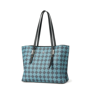 OEM/ODM tasarımcı Trendy PU bayanlar bayanlar için omuzdan askili çanta moda Laptop çantası lüks bayanlar Tote çanta