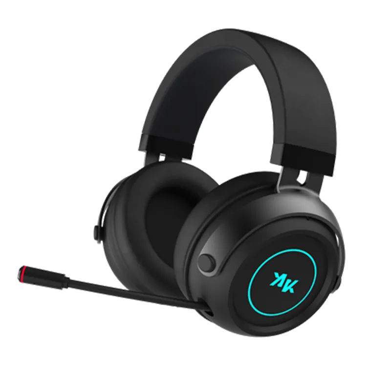 AKaudio Bluetooth Wireless Gaming On-ear & Over-ear Headphones Customized Logo with High Fidelity Sound Microphone