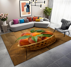 Bán Buôn Sang Trọng Mềm Tùy Chỉnh Khách Sạn Hiện Đại Polyester Thảm Thảm Không-Trượt Có Thể Giặt Thân Thiện Với Môi Mô Hình Hình Học Cho Nhà - Product Image 2