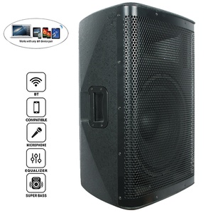 Woofer profesional de 15 pulgadas, sistema de audio PA, 1600 vatios, altavoz con función DSP, BT, 2 canales, entrada de guitarra - Product Image 2