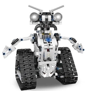 Форма King 15046 3 в 1 модель MOC кирпичи робот технический строительный блок Дети Diy приложение пульт дистанционного управления трансбот робот - Product Image 1
