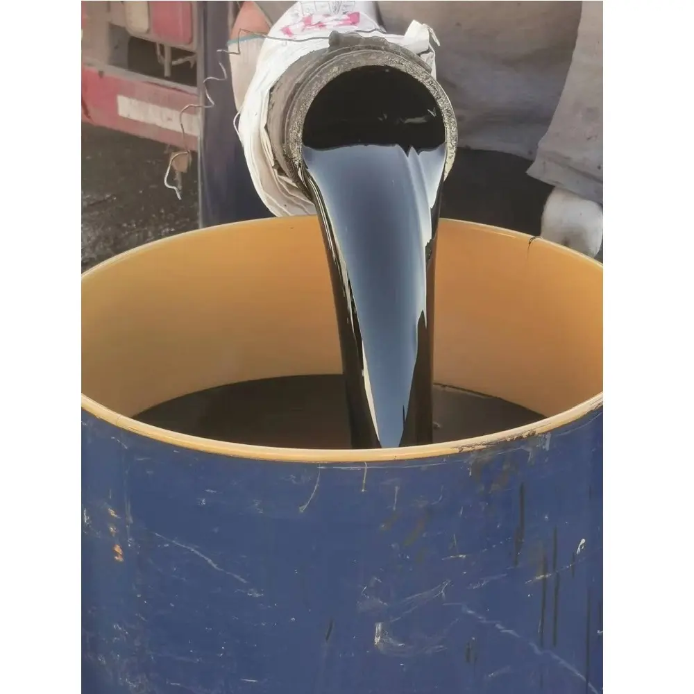 Grosir kustom Label berbasis minyak Bitumen 90 100 aspal Bitumen harga