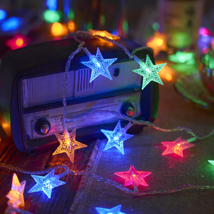 Elegant <strong>LED</strong> Solar Christmas <strong>Snowflake</strong> <strong>String</strong> Garland Light for Home Decor and Garden Lighting - Product Image 6