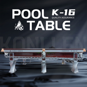 Konllen K-16 Loạt Chuyên Nghiệp Bàn Hồ Bơi 50Mm Đa-Chùm Rắn Gỗ Khung Ý Da Calfskin Túi Mỹ Chống Cháy Hội Đồng Quản Trị - Product Image 3