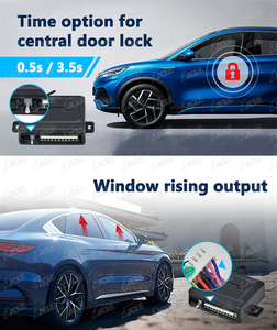 Sistema di allarmi per auto con avviamento universale unidirezionale con funzione di rilascio del bagagliaio per tutte le auto - Product Image 5