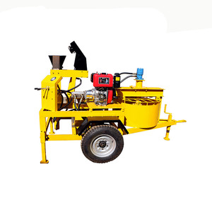 超手動移動粘土インターロッキングレンガ製造機圧縮土レンガ成形機 - Product Image 2