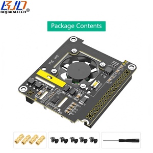 38V-57V DC-Eingang POE-Hut 40PIN GPIO 5V 5A 25W Ausgang mit Lüfter unterstützung Offizielles Gehäuse für Raspberry Pi 5 - Product Image 6