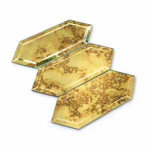 Tấm Gương Treo Tường Diamond Spell Bevel <span class=keywords><strong>Mirror</strong></span> Tile Đối Với Trang Trí Khách Sạn - Product Image 6