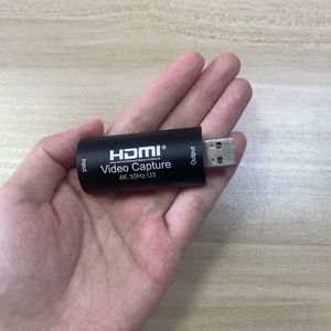 Entrada 4K 30Hz HDMI a USB 3,0 Tarjeta de captura de video para grabación de video Transmisión en vivo