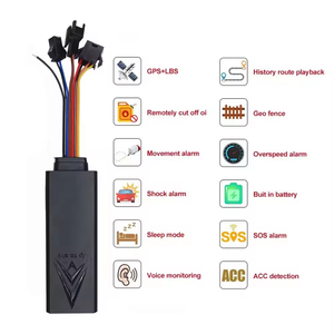 Tk004 2G Xe GPS Tracker SOS báo động microphone màn hình các âm thanh điện cắt giảm tốc độ báo động điện thoại ứng dụng màn hình GPS Tracker - Product Image 4