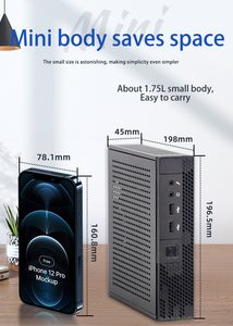 Лучший недорогой Настольный мини-компьютер Intel Dual Core Cpui3/i5/i7 маленький компактный настольный ПК с 6USB LAN VGA HDMI оптом - Product Image 5