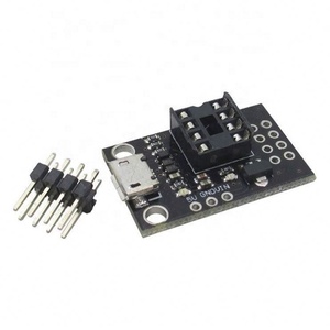 Steckplug-Entwicklungskabel für ATtiny13A/ATtiny25/ATtiny45/ATtiny85 Programmier-Editor Micro-USB-Stromverbinder