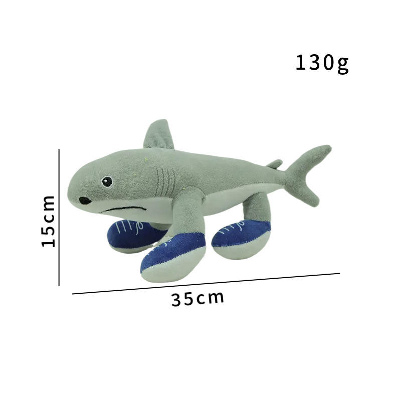 Shark wears shoes