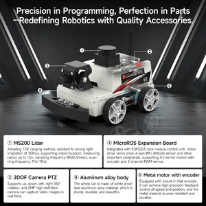 Raspberry Pi 5 ROS2 Robot Carb Wird auf ROS2 HUMBLE-Betriebs systemen für das Lernen von Python-und C-Sprachen verwendet