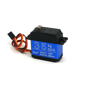 Hoch drehmoment Metall getriebe Digital Servo 35KG 180 Grad Roboterarm Roboter 4.8-7.4V
