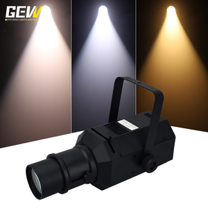 GEVV COBミニLed 30wウォームクールホワイトDMX512ズーム楕円形レコプロファイルスポットライト劇場用 - Product Image 6