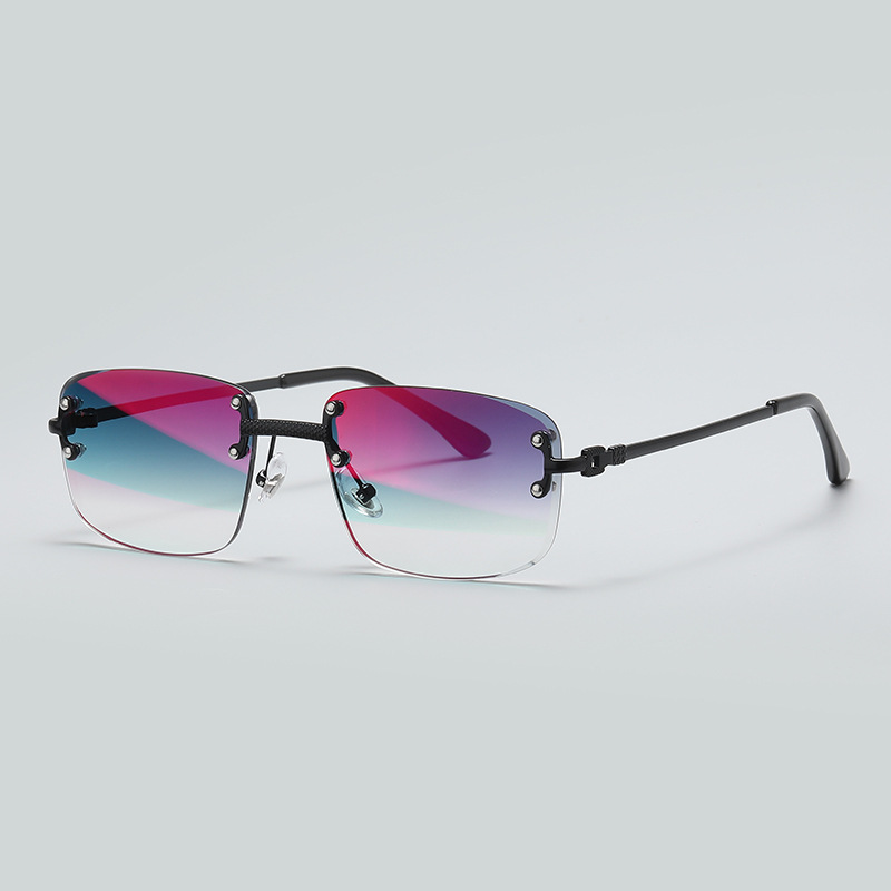 C4 half ya black frame-flame red film