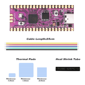 PicoBoot Pi PicoボードIPL交換用ModchipRP2040 USB TYPE-C 16MBQSPIフラッシュforNintendGamecube NGC with SD2SP2 Adapter - Product Image 2