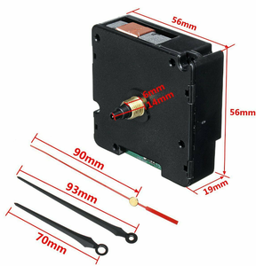DCF Radio Controlled Clock Movement Shaft Length 14mm Atomic HD1688 Clock Mechanism <strong>Clockworks</strong> - Product Image 3