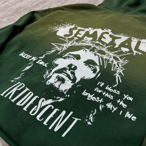 Ağır damla omuz sıkıntılı Zip Hoodie Streetwear boy Rhinestone Hoodie özel baskı Aicd yıkama fermuarlı kapüşonlu eşofman üstü - Product Image 6