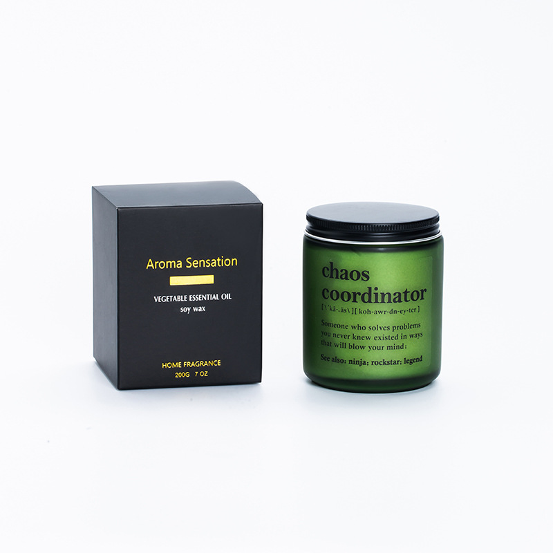 Tasse verte mate avec couvercle noir