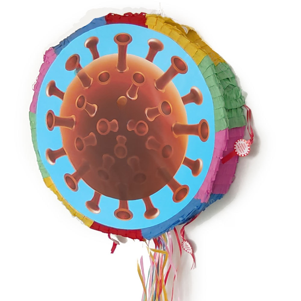 Sfondo blu virus