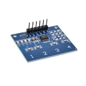 TTP224 4-Kanal-Taste für das digitale Berührungs sensor mit kapazitivem Schalter modul - Product Image 3