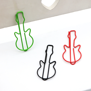 Vui vẻ & Dễ thương Guitar hình paperclips trong các loại màu sắc bookmark & kế hoạch <span class=keywords><strong>clip</strong></span> cho tổ chức và trang trí mục đích - Product Image 4