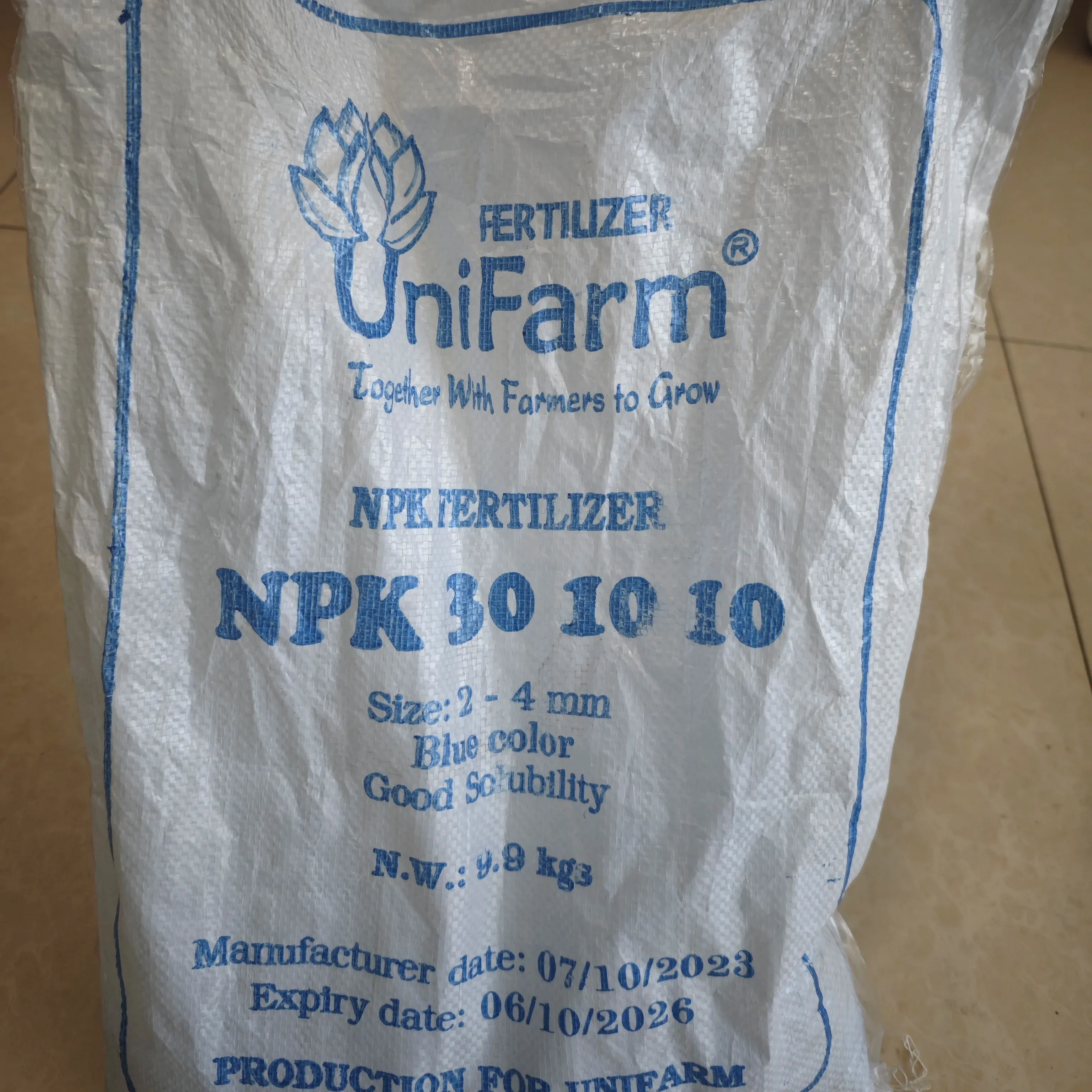 15 15 15 Npk化合物肥料品質保証有機化合物肥料