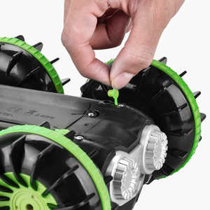 מיני סחיף <span class=keywords><strong>rc</strong></span> מכונית אמפובי atv רכב קרקע מים עמיד למים מכוניות צעצוע כל שטח 4wd אמפיבי גלגל לא אור