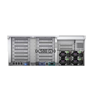Web hosting media case rack computadora precio NAS storage Edge PC hpserver G10 DL 580 10gbps servidor dedicado - Product Image 1