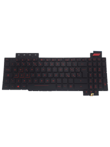 Teclado retroiluminado italiano IT para teclados portátiles ASUS ROG FX503V FX503VD WH51 FX503VM EH73 FX503 AEBKLI01020 - Product Image 6
