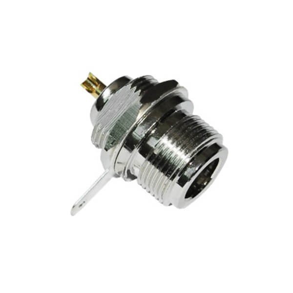 Panel Mount N Jack Solder 50Ohm