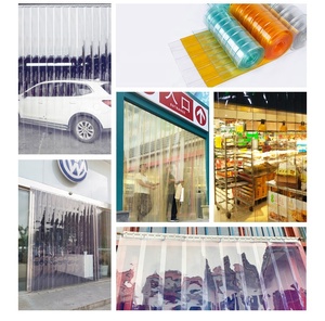 Trong suốt PVC Cửa Rèm siêu rõ ràng PVC Dải Rèm linh hoạt PVC rèm - Product Image 6