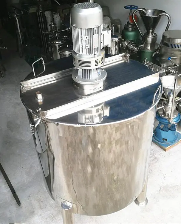 Máquina misturadora de alta velocidade para equipamentos químicos líquidos, tanque de mistura de aço inoxidável de alta qualidade 200L