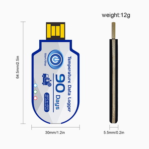 Sigmawit <strong>Temperature</strong> <strong>Data</strong> <strong>Logger</strong> Single Use <strong>Temperature</strong> Recorder PDF Report USB <strong>Temperature</strong> <strong>Logger</strong> Datalogger - Product Image 2