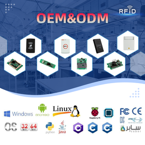 13.56Mhz Desktop RS232/USB RFID Contactless lettore di Smart Card ISO14443A/B ISO7816 ODM OEM lettore di schede di controllo accessi - Product Image 5