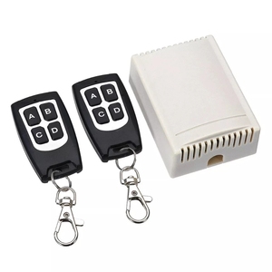 12V 4CH canale 433Mhz telecomando Wireless circuito integrato con 2 trasmettitore kit di ricambio ricambi - Product Image 6