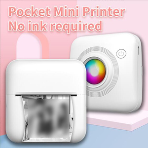 Wireless Smart Portable Mobile Thermal Mini Pocket Printer for Pictures/Photos/Receipts/Notes/Label/ <strong>Memo</strong>/QR <strong>Codes</strong> - Product Image 5