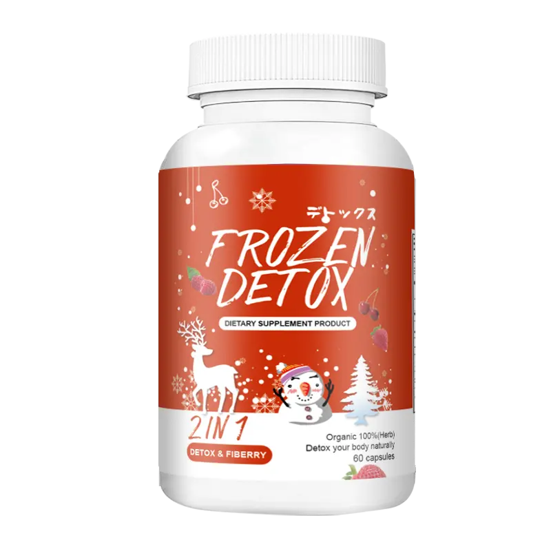 Frozen detox slimming detox capsule Weight loss pills slim tummy herbal diet fat burner capsules