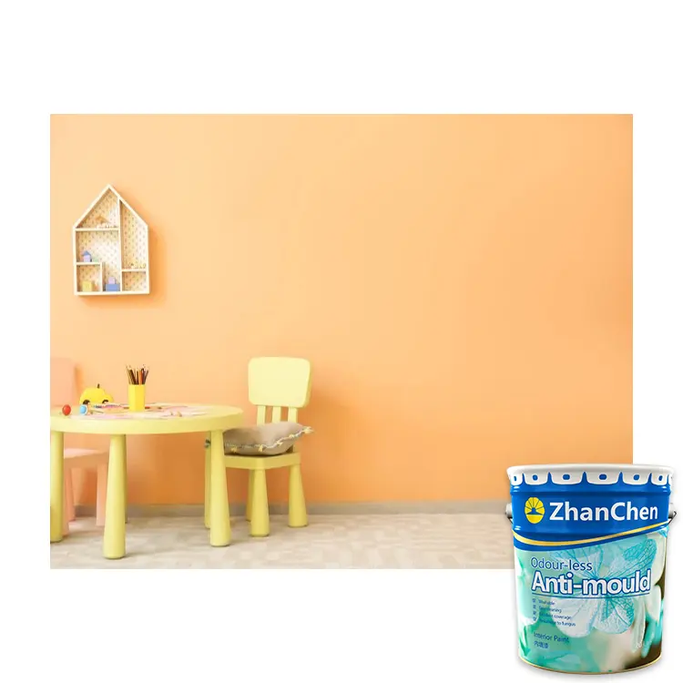 Pady pintura de parede inodoro e decorativa, líquido de emulsão de acrílico, pintura de parede de alta qualidade