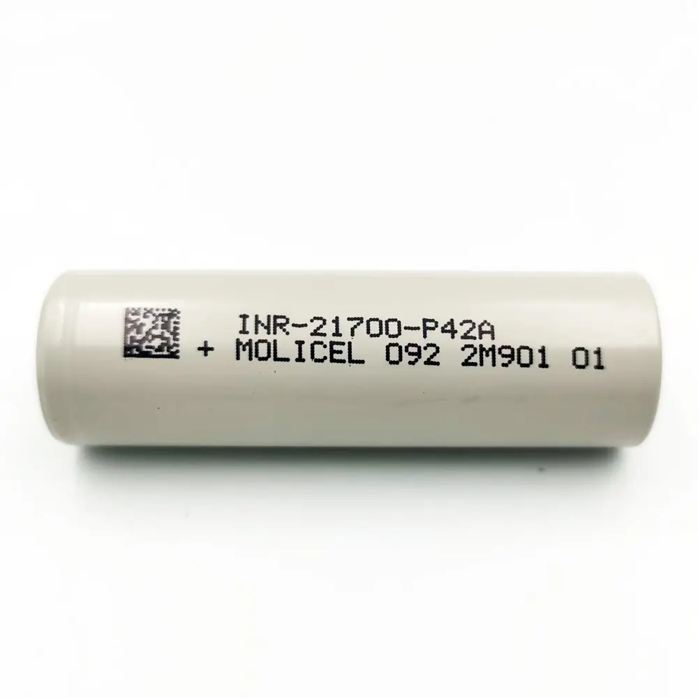 Authentic 3.7V Molicel INR 21700 4200mAh 45A discharge current P42A rechargeable li ion battery for Molicel-P42A