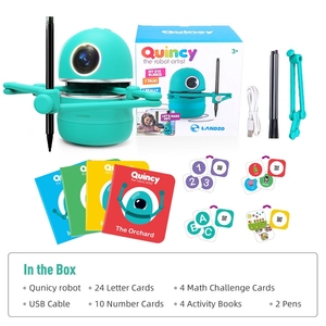 2022 Hot Drawing Robot für Kid Science Program Spielzeug Wiederauf ladbare Kids Science Intelligence Puzzle Robot Toy - Product Image 5