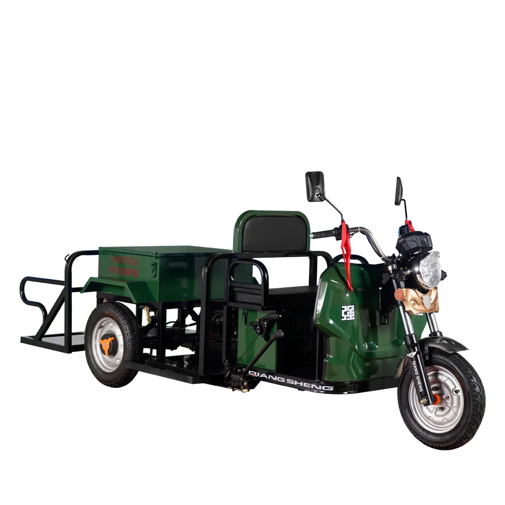 Vendita calda Asian City Sanitation Country Garbage Load moto tricicli 3 ruote triciclo elettrico per carico utilizzando