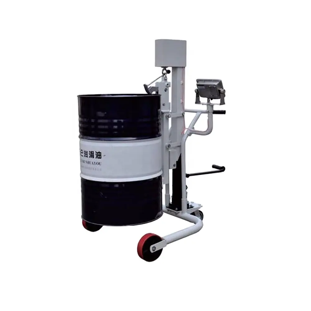 Hydraulic Drum Truck with Weighing Scale